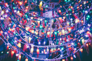 christmas lights hanging from the roof christmas lights hanging from the roof